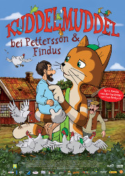 Kuddelmuddel bei Pettersson und Findus Filmplakat Kuddelmuddel bei Pettersson und Findus