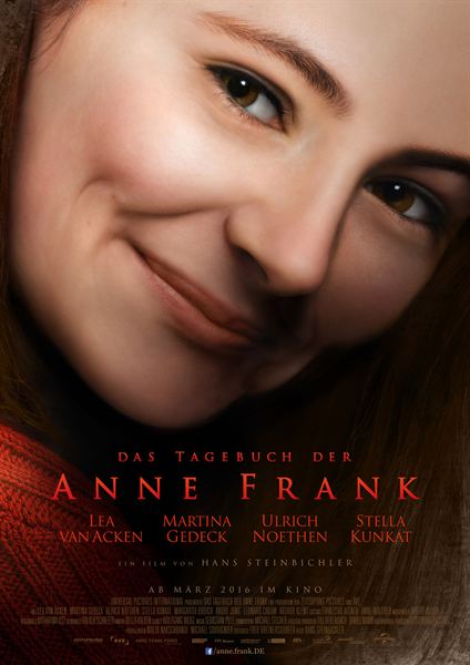Filmplakat Das Tagbuch der Anne Frank (2016)