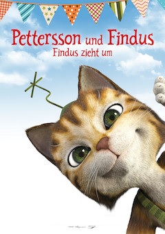 Filmplakat Pettersson und Findus - Findus zieht um