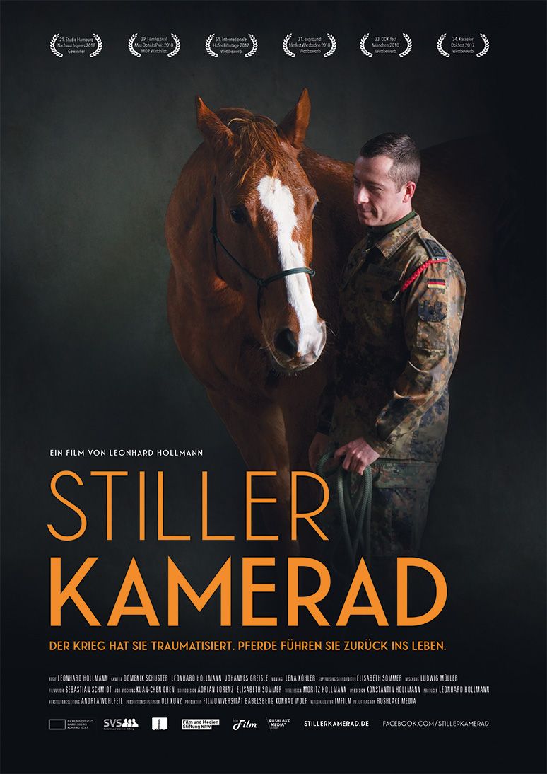 Filmplakat STILLER KAMERAD - Traumatherapie mit Pferden