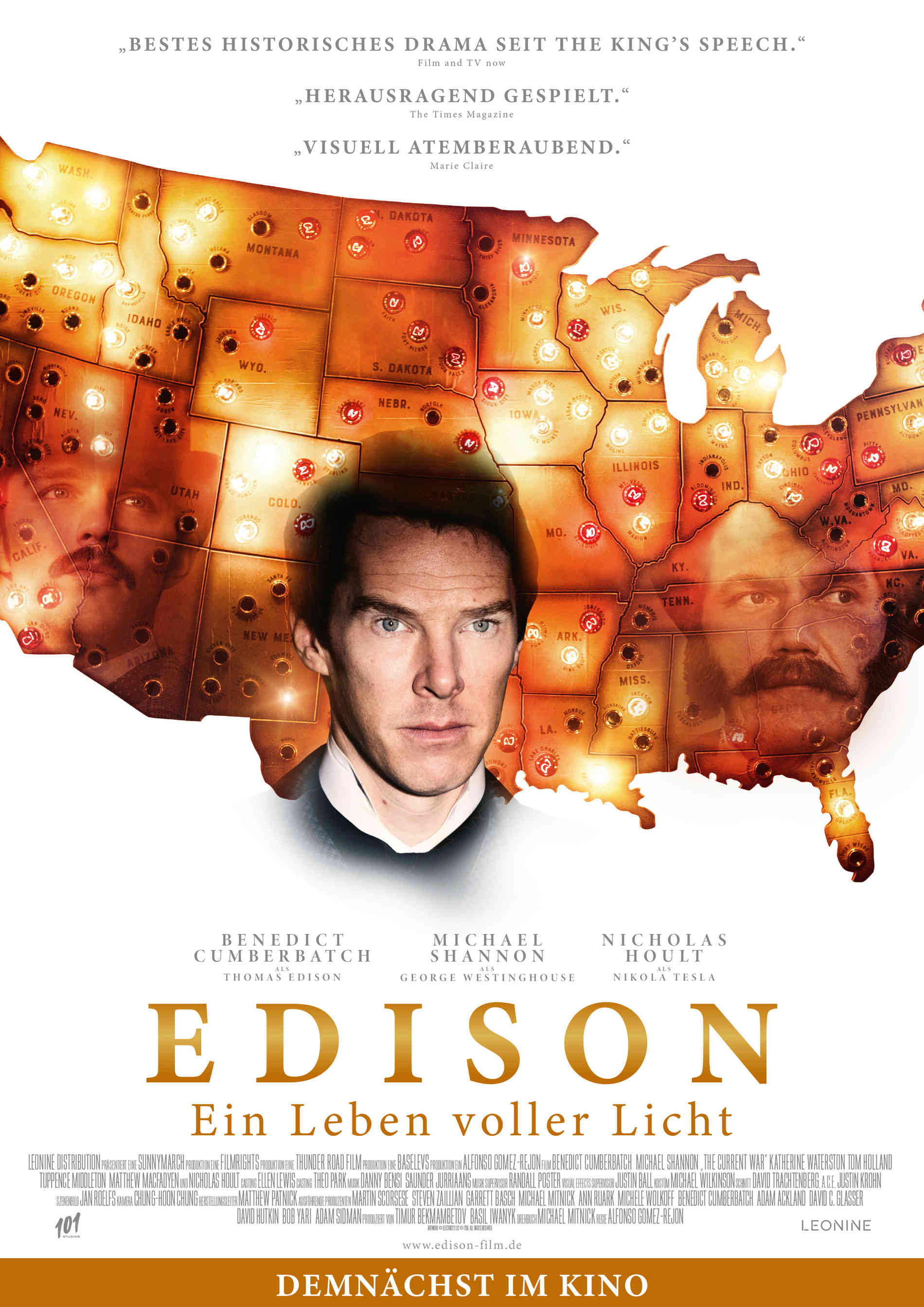 Filmplakat EDISON - Ein Leben voller Licht