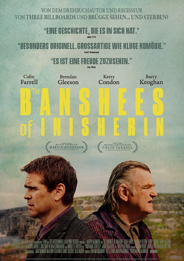 Filmplakat THE BANSHEES OF INISHERIN