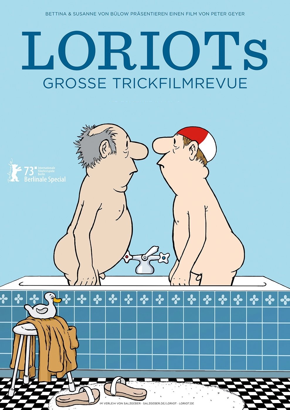 Filmplakat Loriots groe Trickfilmrevue