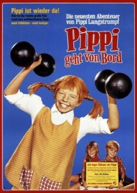 Filmplakat Pippi geht von Bord