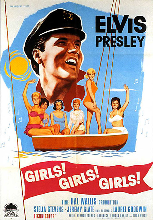 Filmplakat GIRLS! GIRLS! GIRLS!