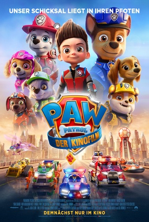 Filmplakat PAW Patrol - Der Kinofilm