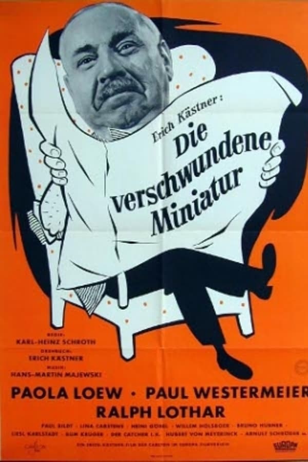 Filmplakat Die verschwundene Miniatur