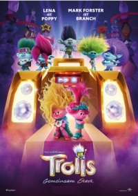 Filmplakat TROLLS - Gemeinsam stark