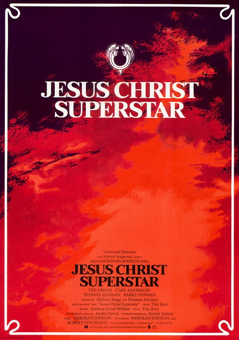 Filmplakat JESUS CHRIST SUPERSTAR